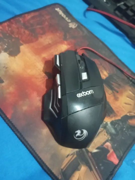 Kit teclado mouse + mouse ped - Foto 2