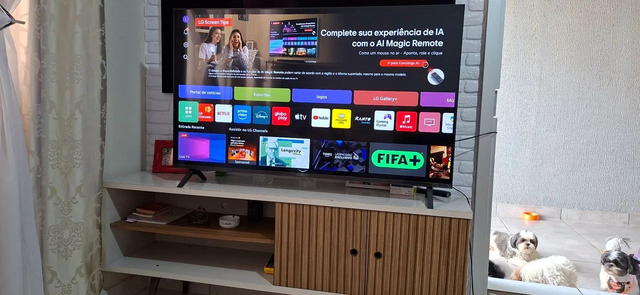 50 POLEGADA LG SMART 4K COMANDO VOZ (ALEXA) BLUETOOTH BORDA INFINITA ...