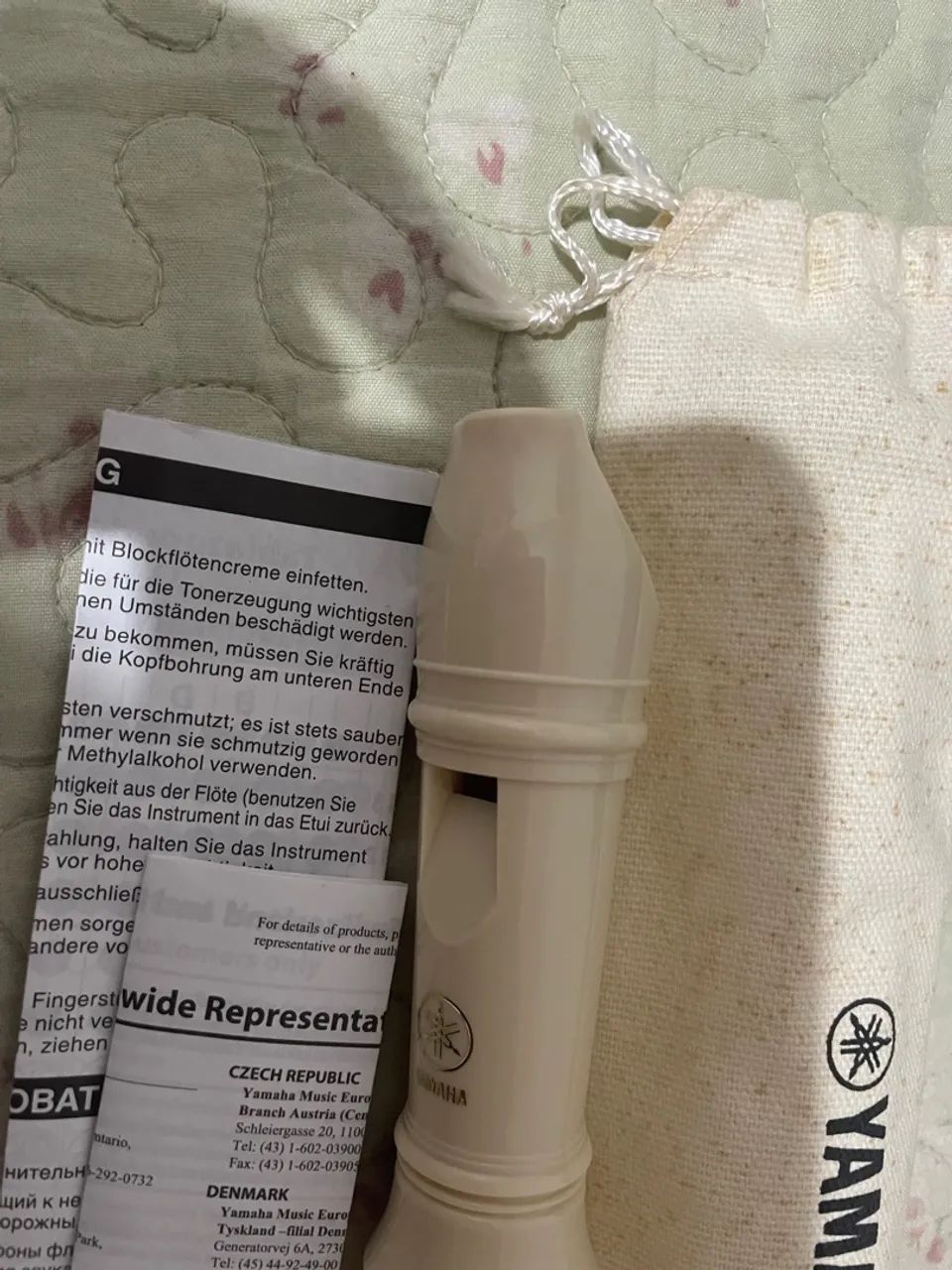 Flauta soprano germânica Yamaha - Foto 3