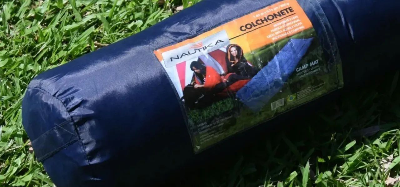 Colchonete Colchão Nautika Camping Pesca Azul 1.90 X 0.60 Cm  | Novo  - Foto 5
