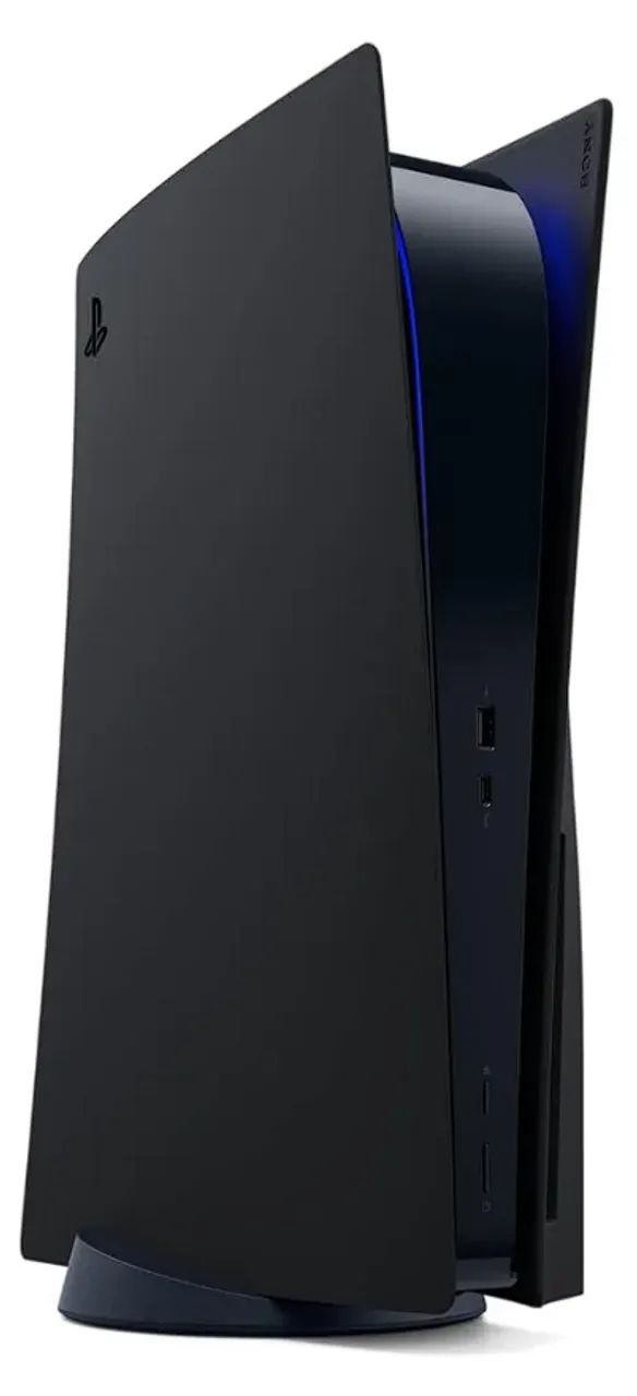Tampas Case Console Playstation 5 Midnight Black - Foto 2
