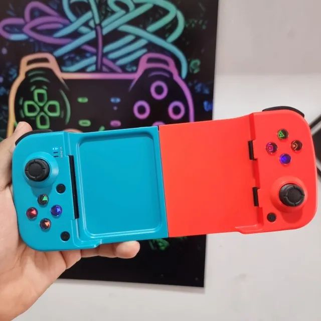 Gamepad Bluetooth Lehuai Extensível - Foto 3