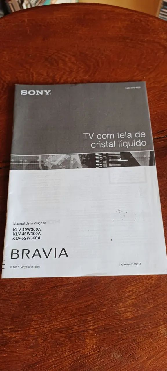 TV Sony Bravia 52 Polegadas - KLV - Cristal Líquido  - Foto 2