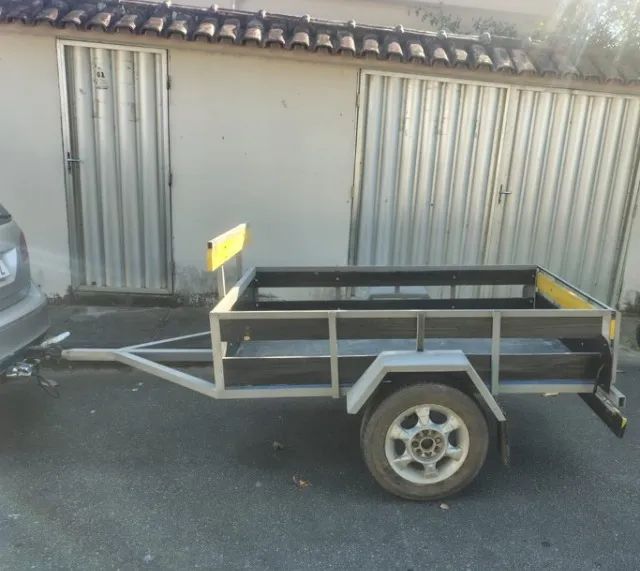 Reboque Fazendinha / Carretinha roda liga leve - Foto 3