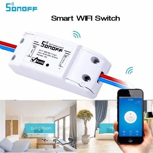 Kit 03 Sonoff BASICR4 Branco - Interruptor Inteligente Wi-Fe64842042763267120