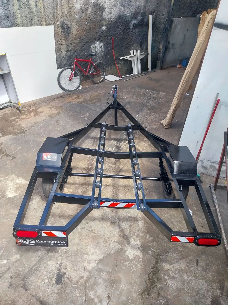 Carretinha para trasporte jet-ski e barcos 