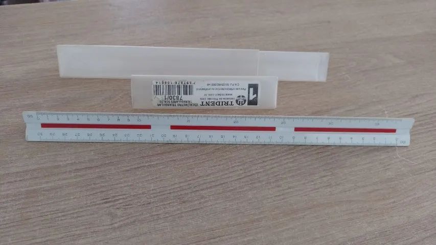 Compasso + Escalímetro TRIDENT - Foto 6