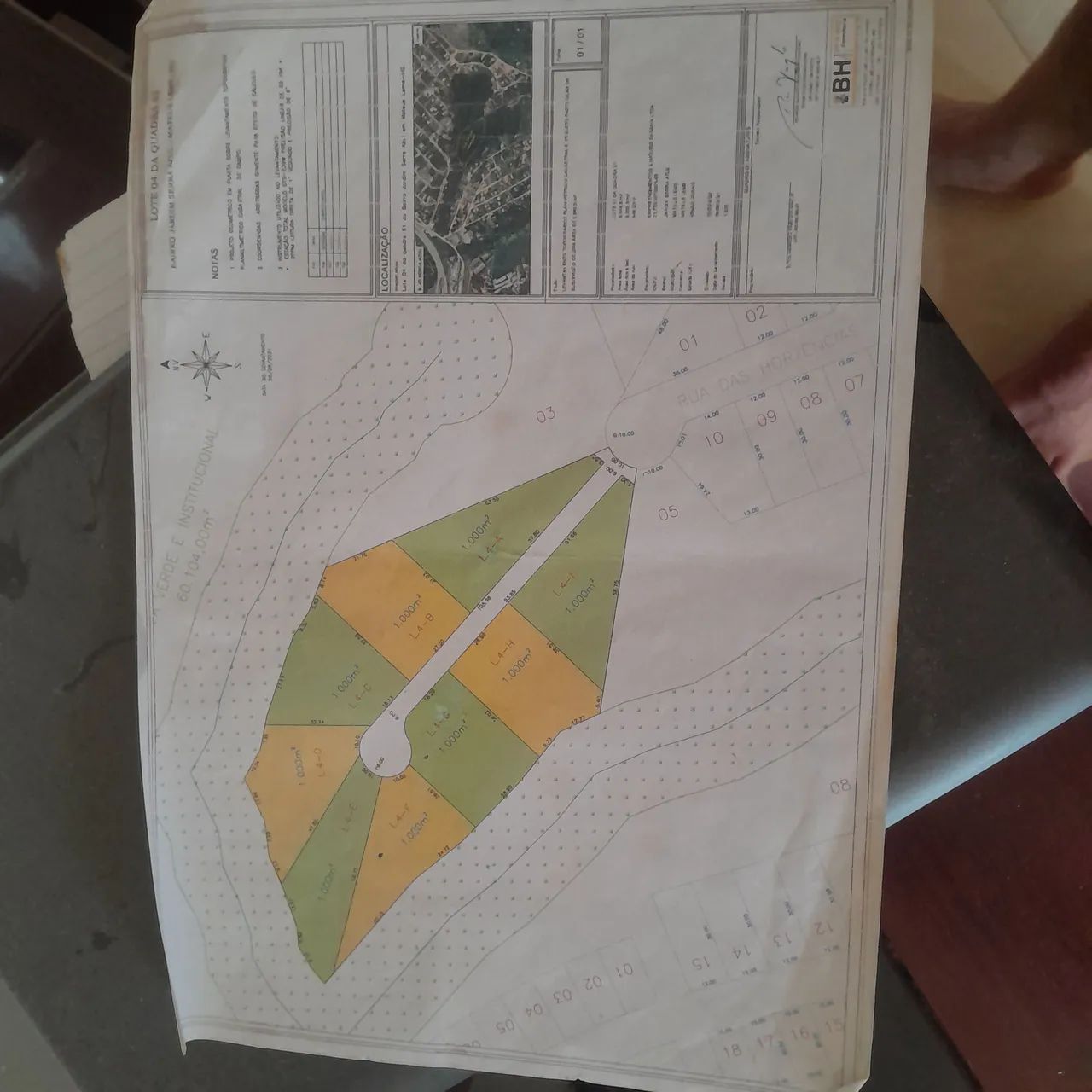 Terreno à venda em área verde 1000 m² - Foto 2