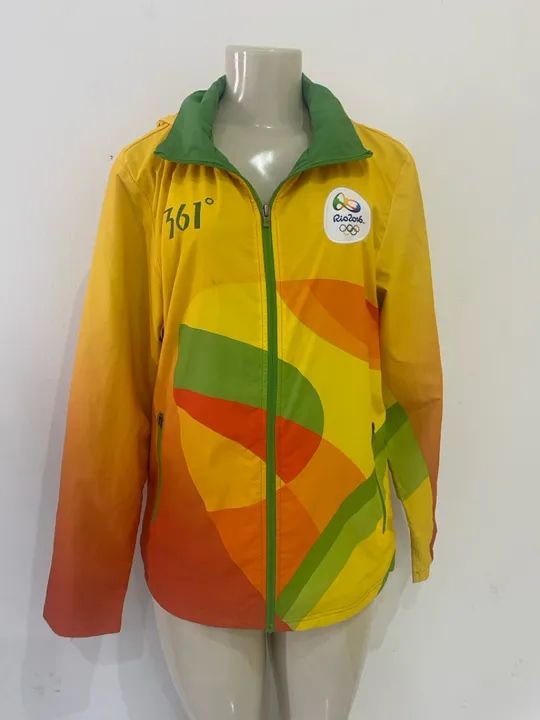 Jaqueta Impermeável Rio 2016 - Tamanho M