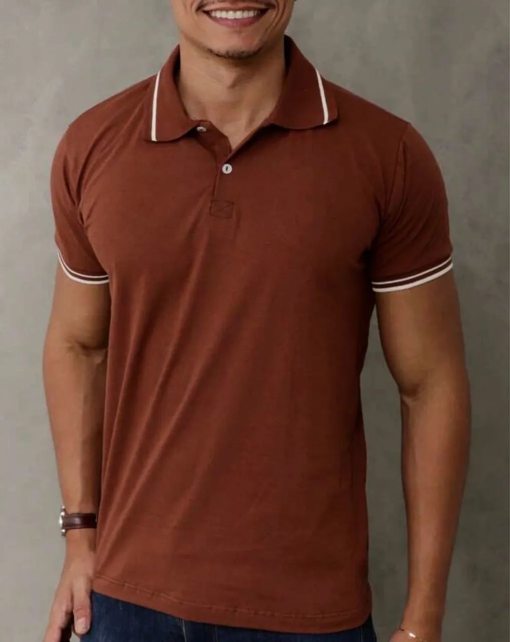 Camisas Gola Polo com Detalhes  - Foto 2