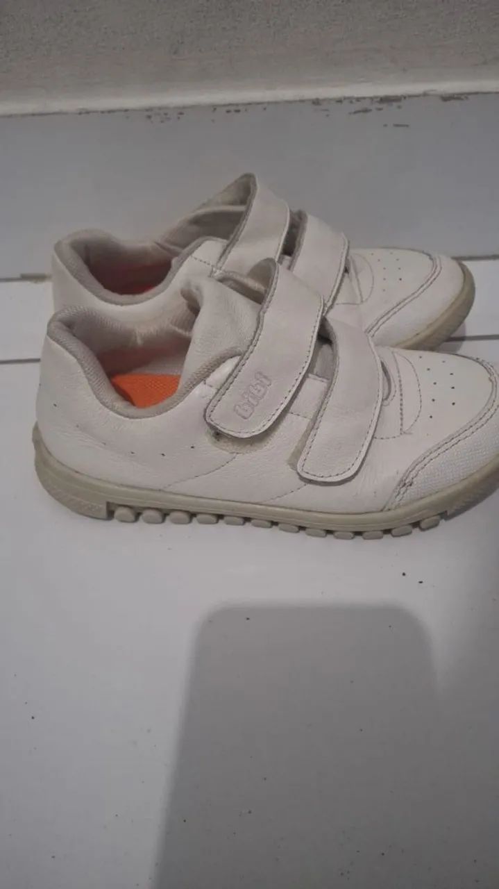 Tênis Infantil Branco Da Bibi N 32