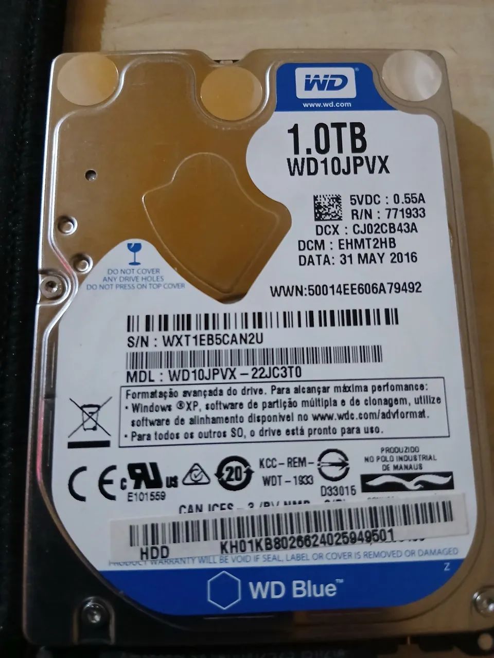 HD de 1TB 64407624339969120