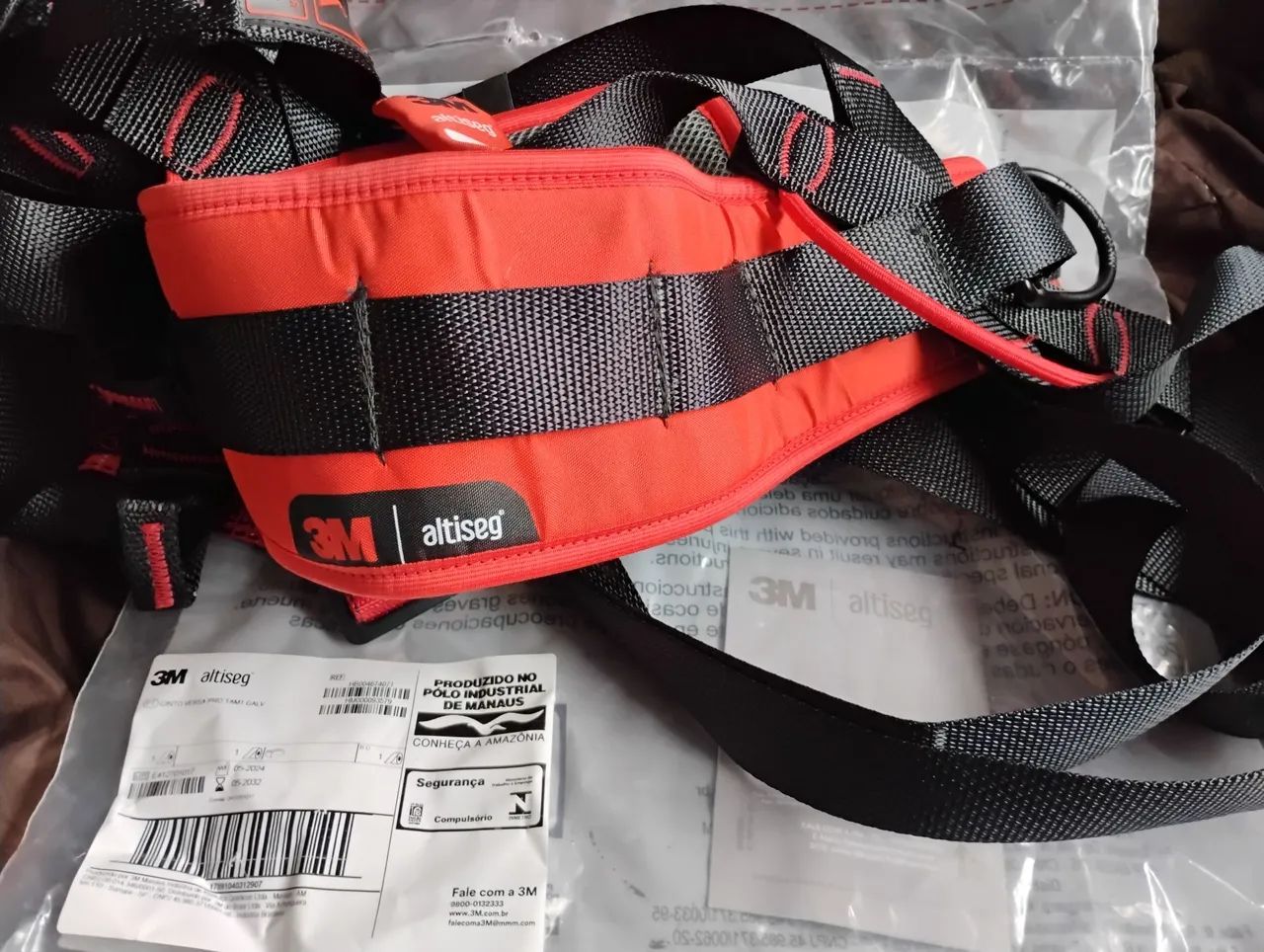 Cinto paraquedista de barbada!!!