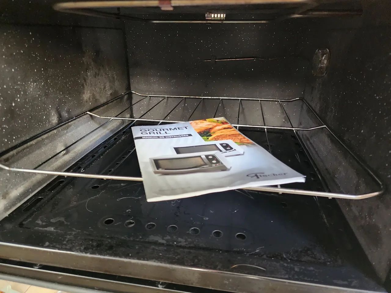 Forno Elétrico Fischer Gourmet Grill Black - Foto 3