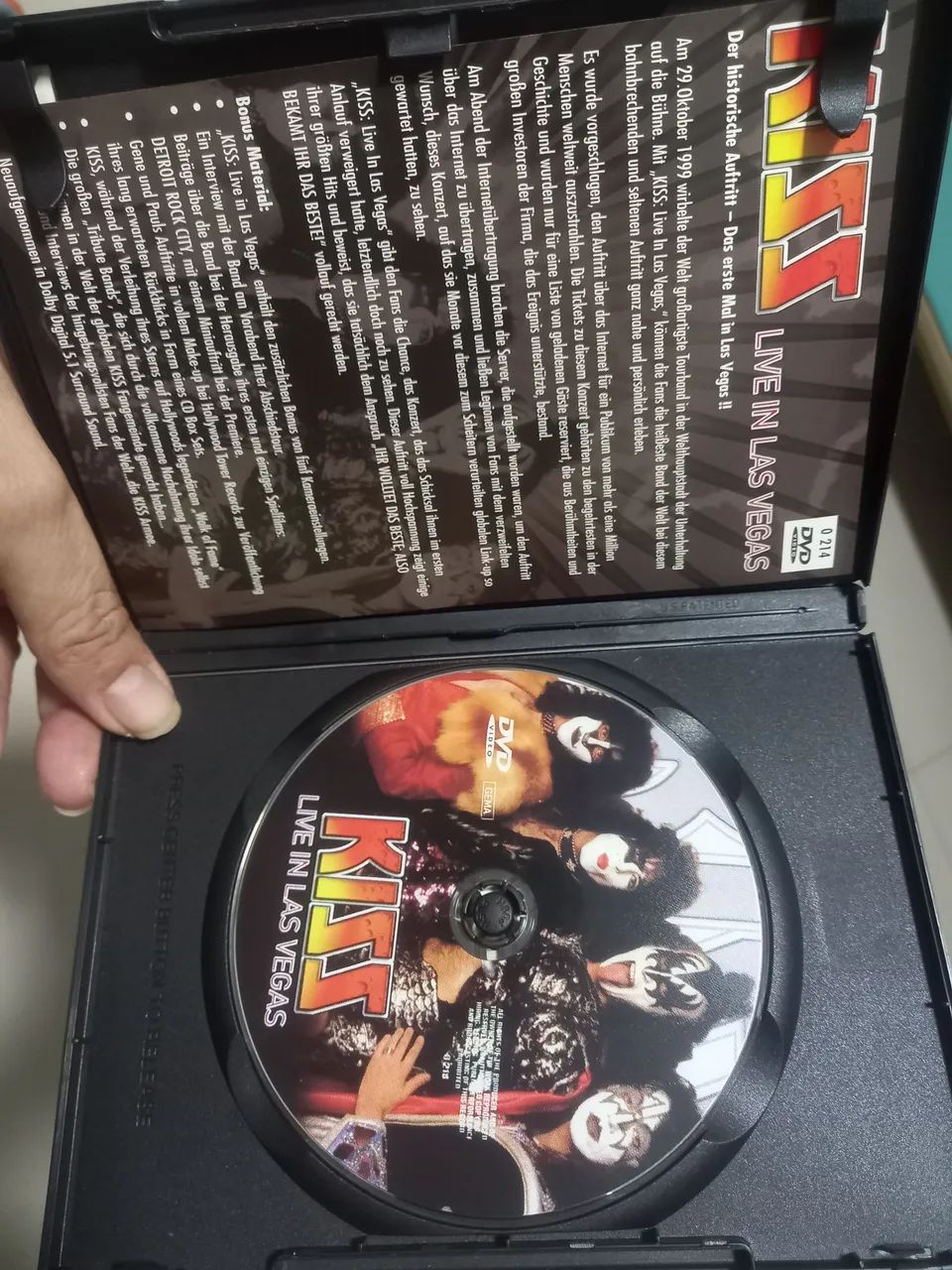 DVD KISS Live in Las Vegas - Foto 3