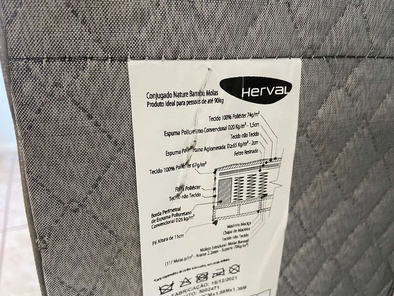 Cama Box Casal 138x188x59cm Prorelax - Foto 2