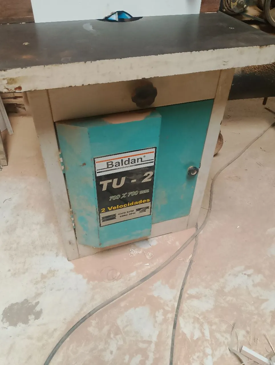 Tupia Baldan TU-2 700x700mm 2 Velocidades