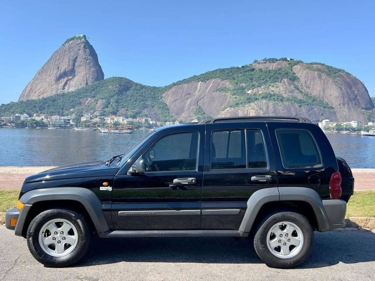 Jeep Cherokee 2006 3.7 sport 4x4 v6 12v gasolina 4p automático - Foto 4