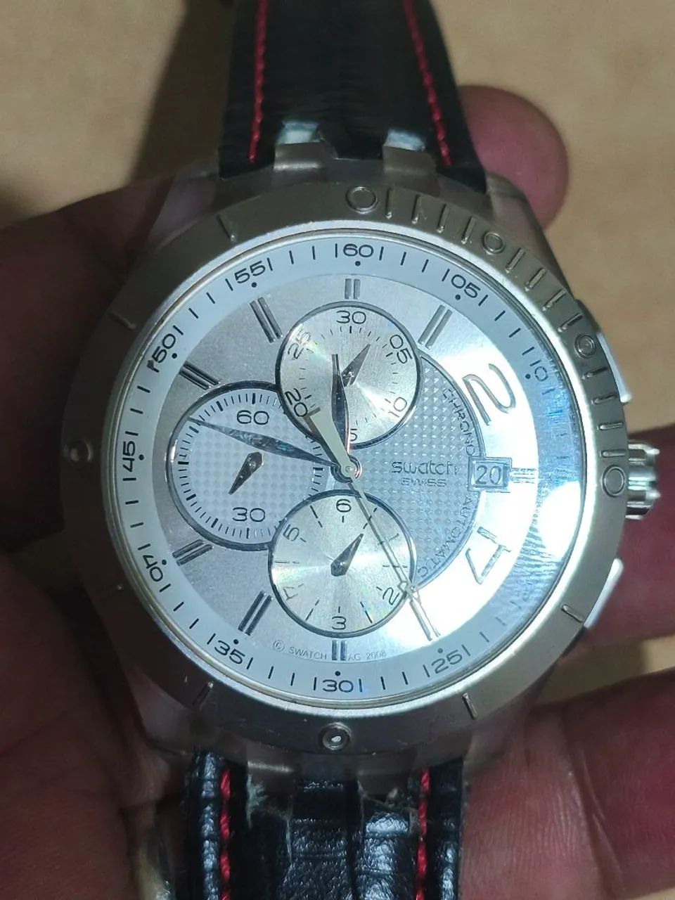 Relógio Swatch automático cronógrafo original  - Foto 4