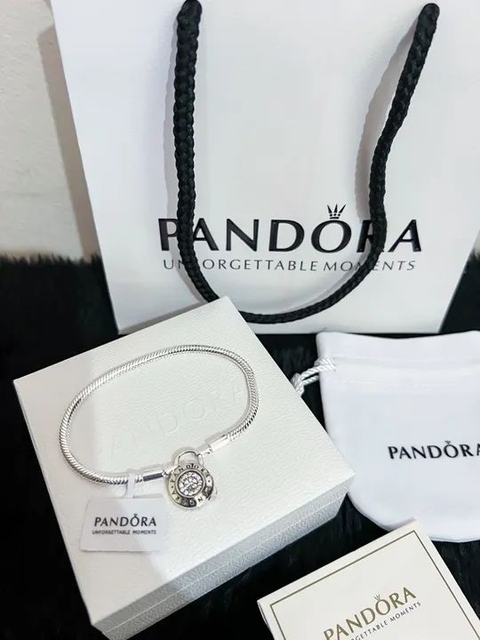 Pulseira Pandora cadeado  - Foto 4