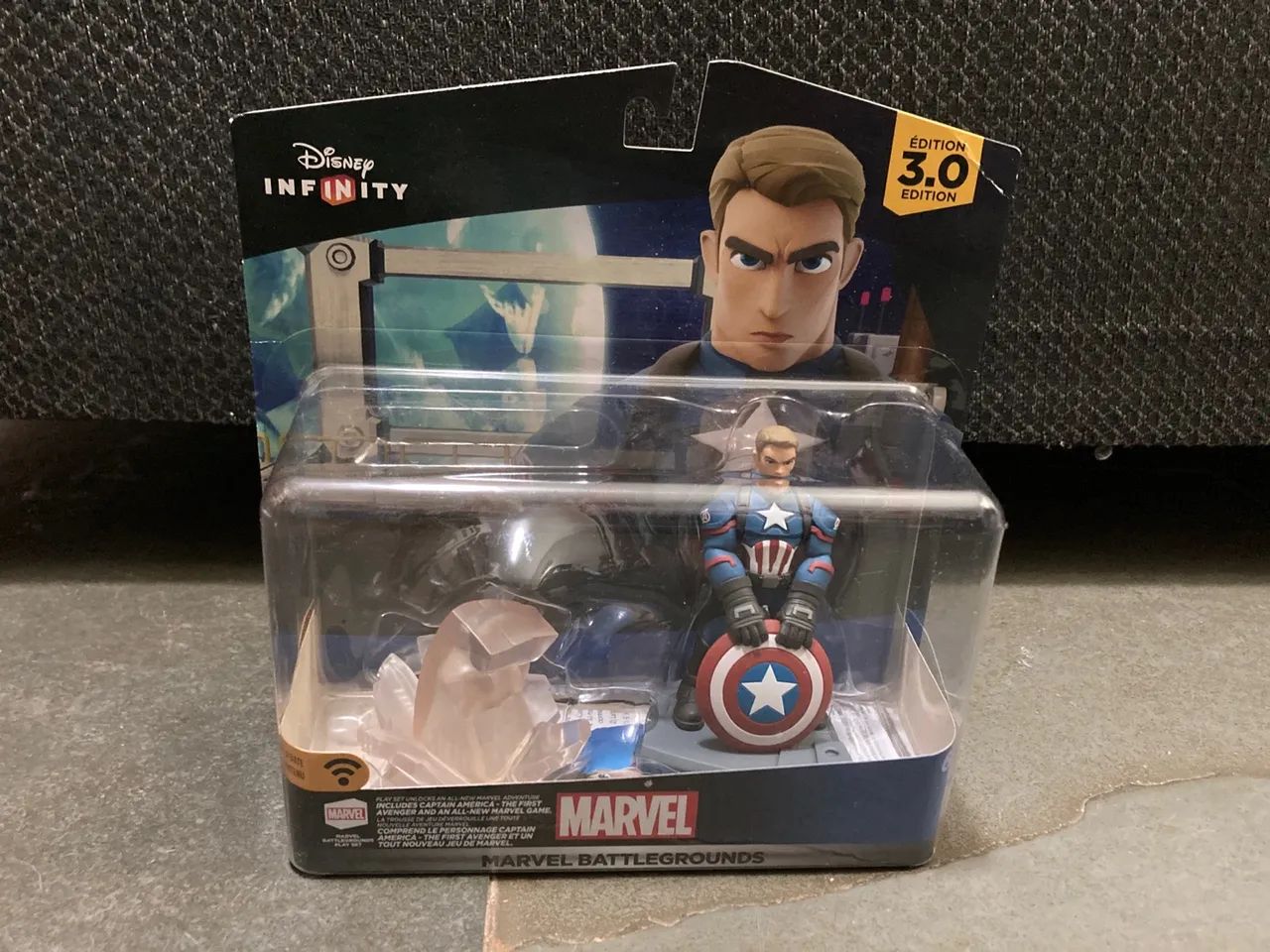Disney Infinity 3.0 - Marvel Battlegrounds - Captain America lacrado