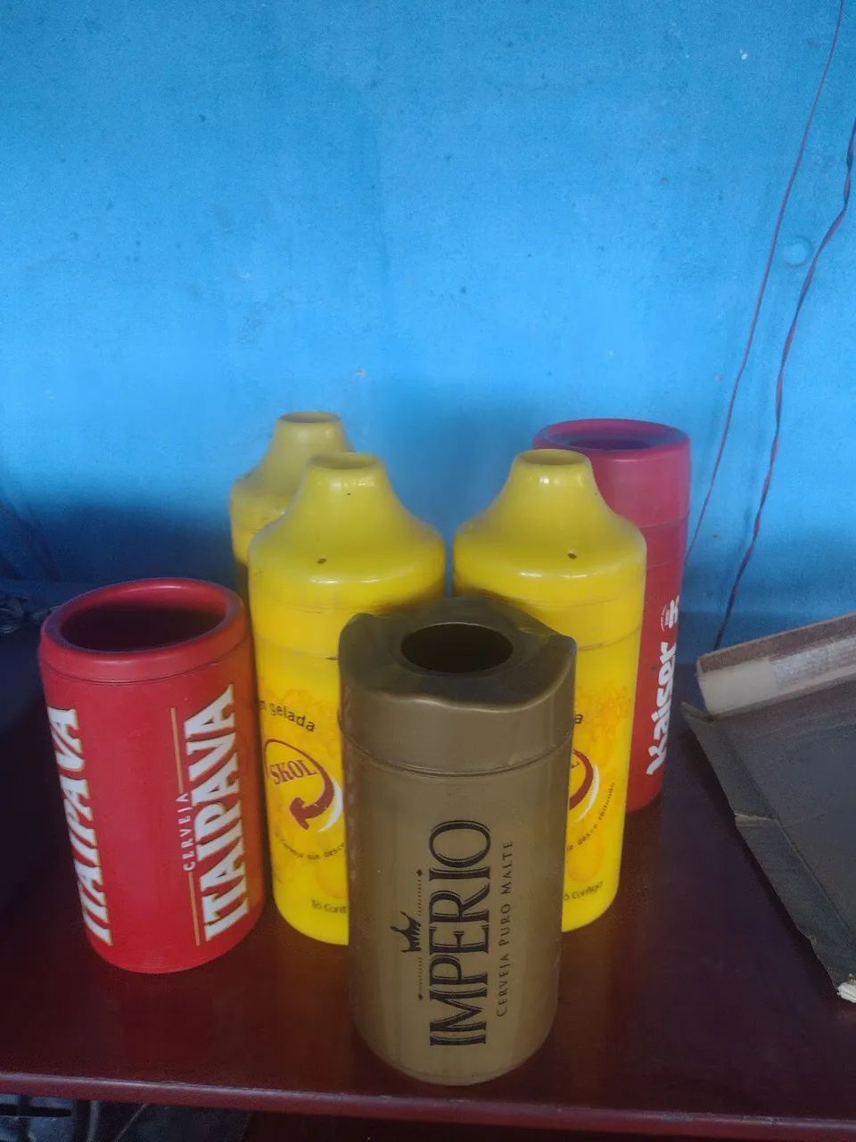 Kit com 6 Porta-garrafas térmicos cerveja - Foto 2