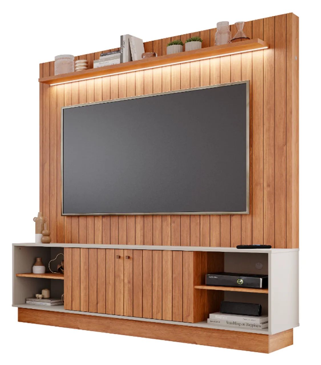 Home Angra com Led p/ TV até 70' - Entrega e montagem Grátis p/ Fortaleza - Foto 2
