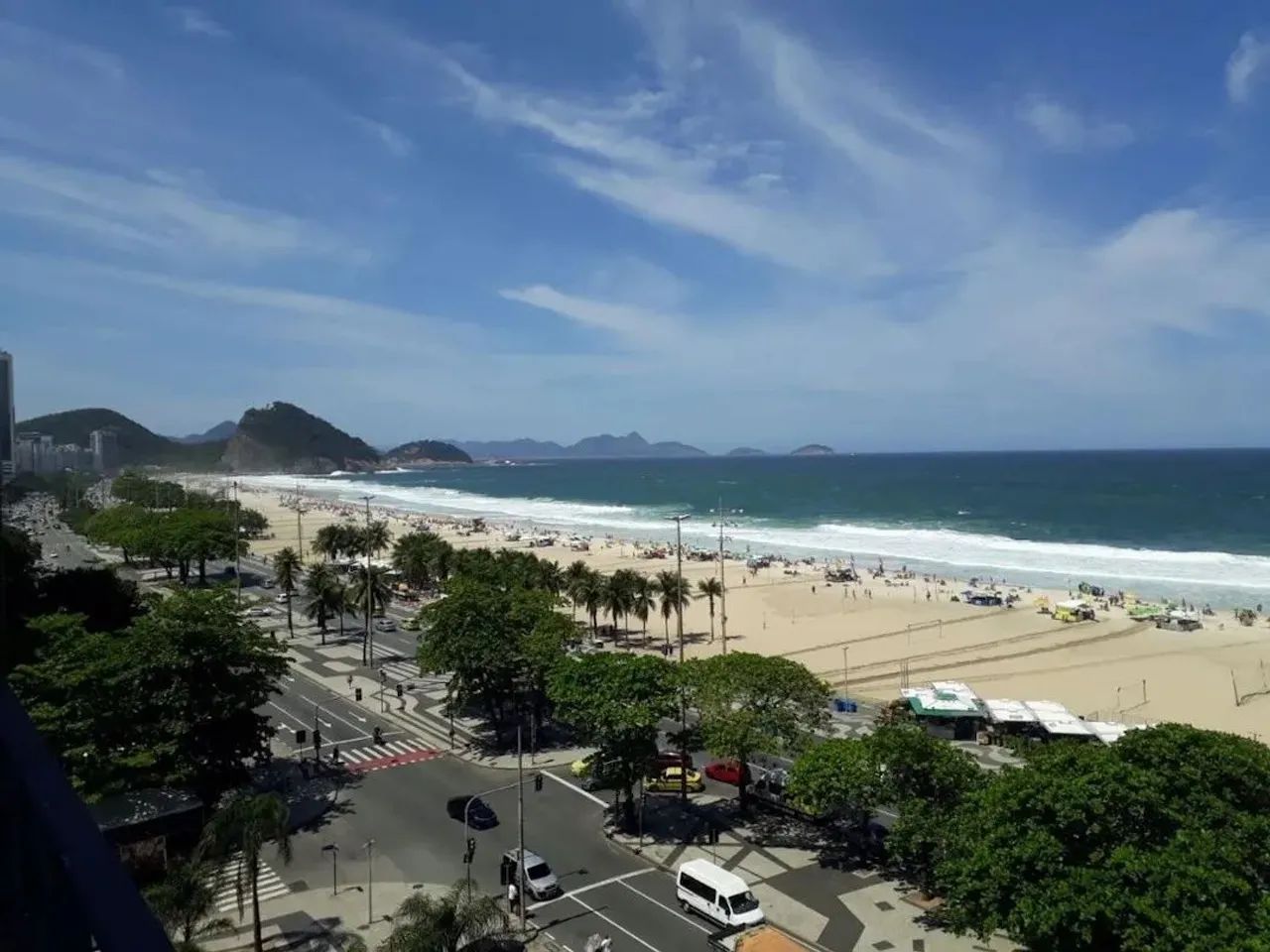 Copacabana - Vista Panorâmica da Av. Atlântica!! -Deslumbrante! Apartamento de frente  com
