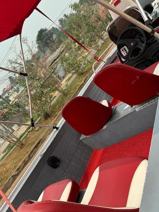 Lancha, carretinha otimo pra passeio em família  - Foto 3