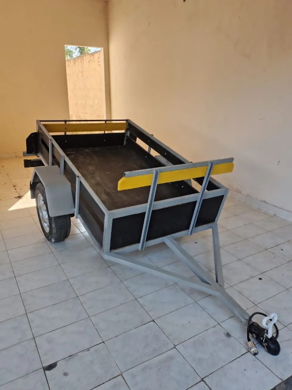 Reboque Fazendinha / Carretinha roda liga leve - Foto 4