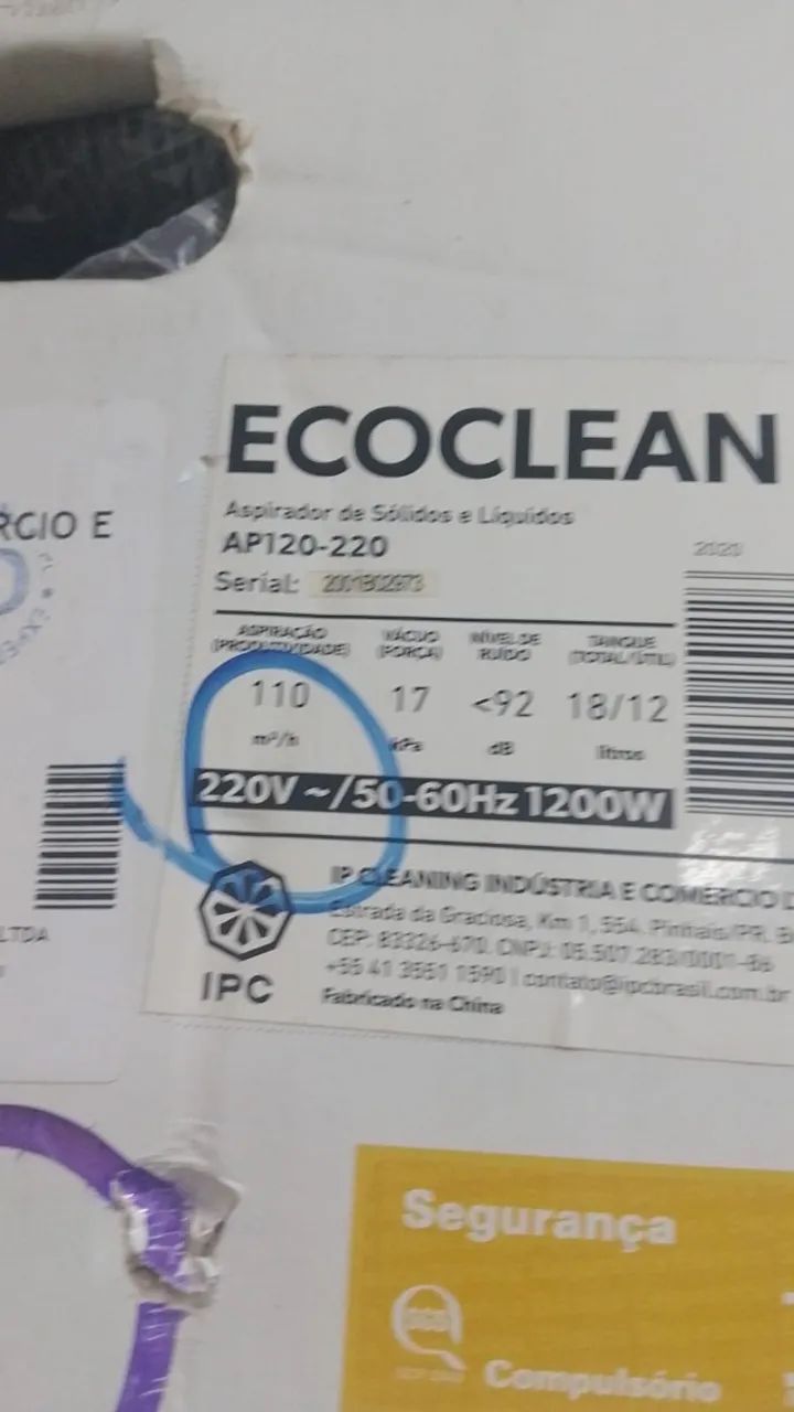 ASPIRADOR PROFISSIONAL SÓLIDOS E LÍQUIDOS - Foto 3