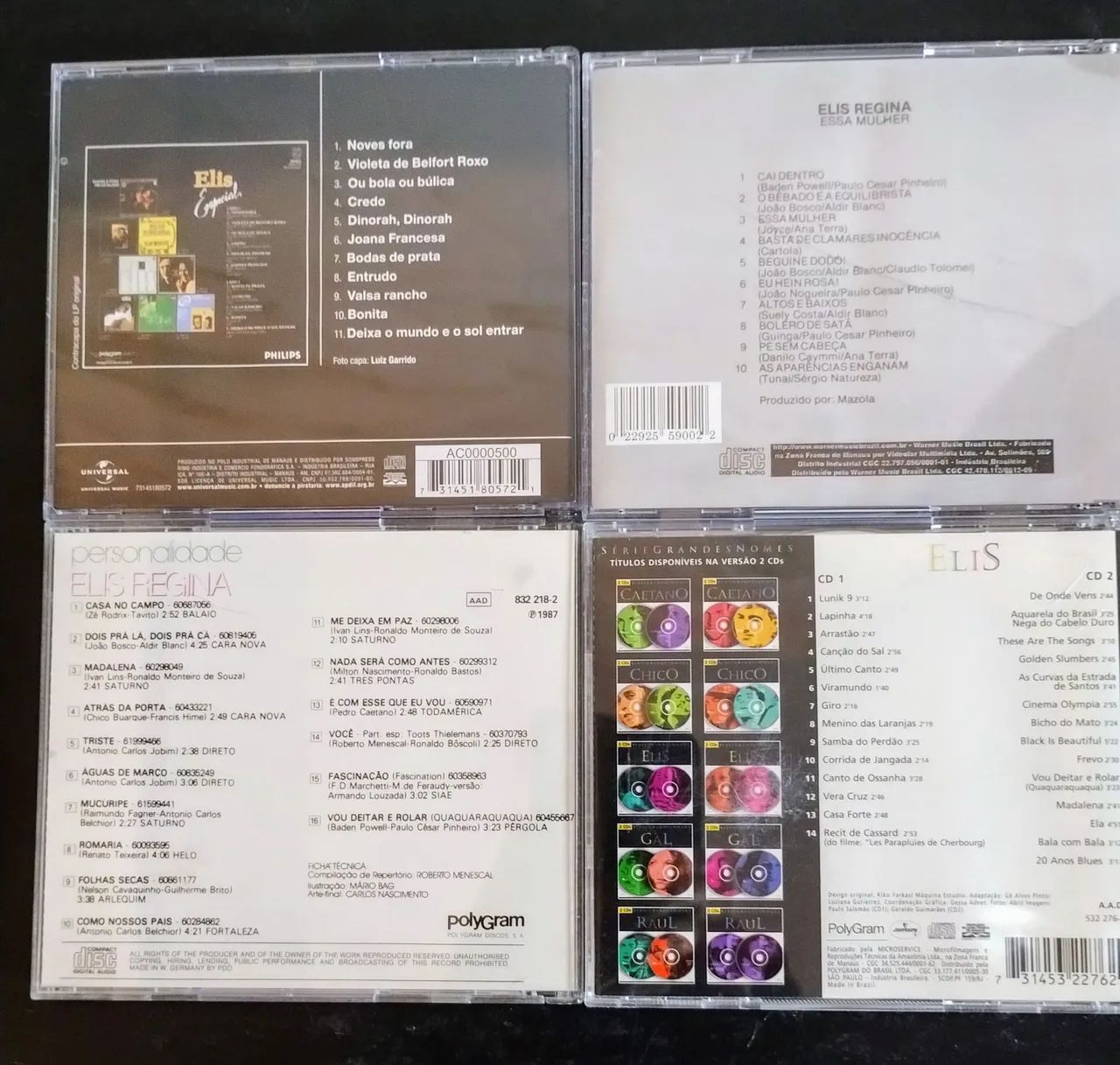 Kit 4 CDs da Elis Regina Especial (Um duplo) - Foto 2