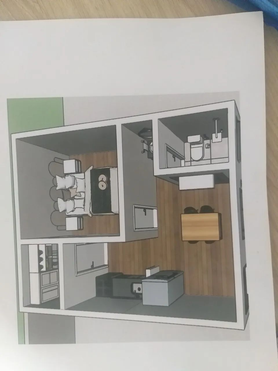Alugo kitnet. Bairro Cidade Jardim, próximo à avenida dos Ypês. - Foto 2