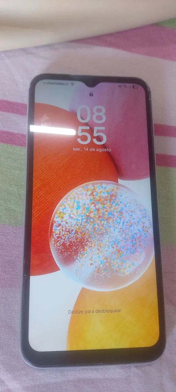 Vendo um Samsung A14 funcionando perfeitamente  128gb 5g... - Foto 2