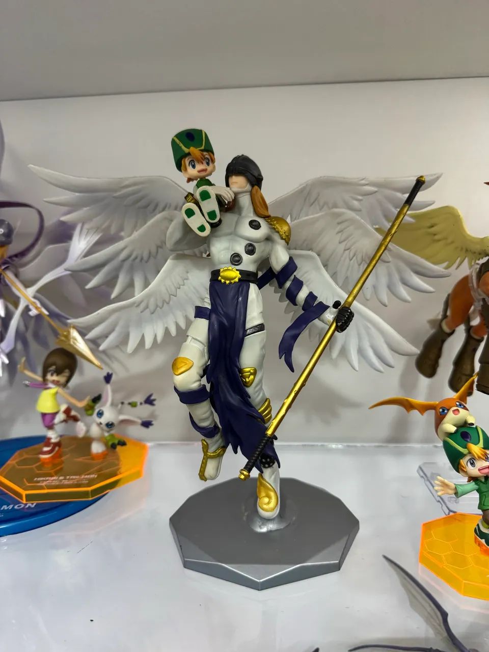 LEIA O ANUNCIO - Digimon Angemon Megahouse 