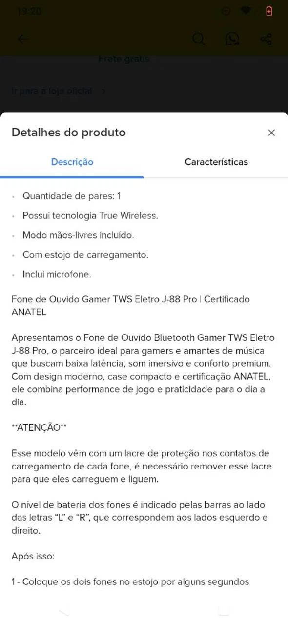 Fone de ouvido bluetooth  - Foto 4