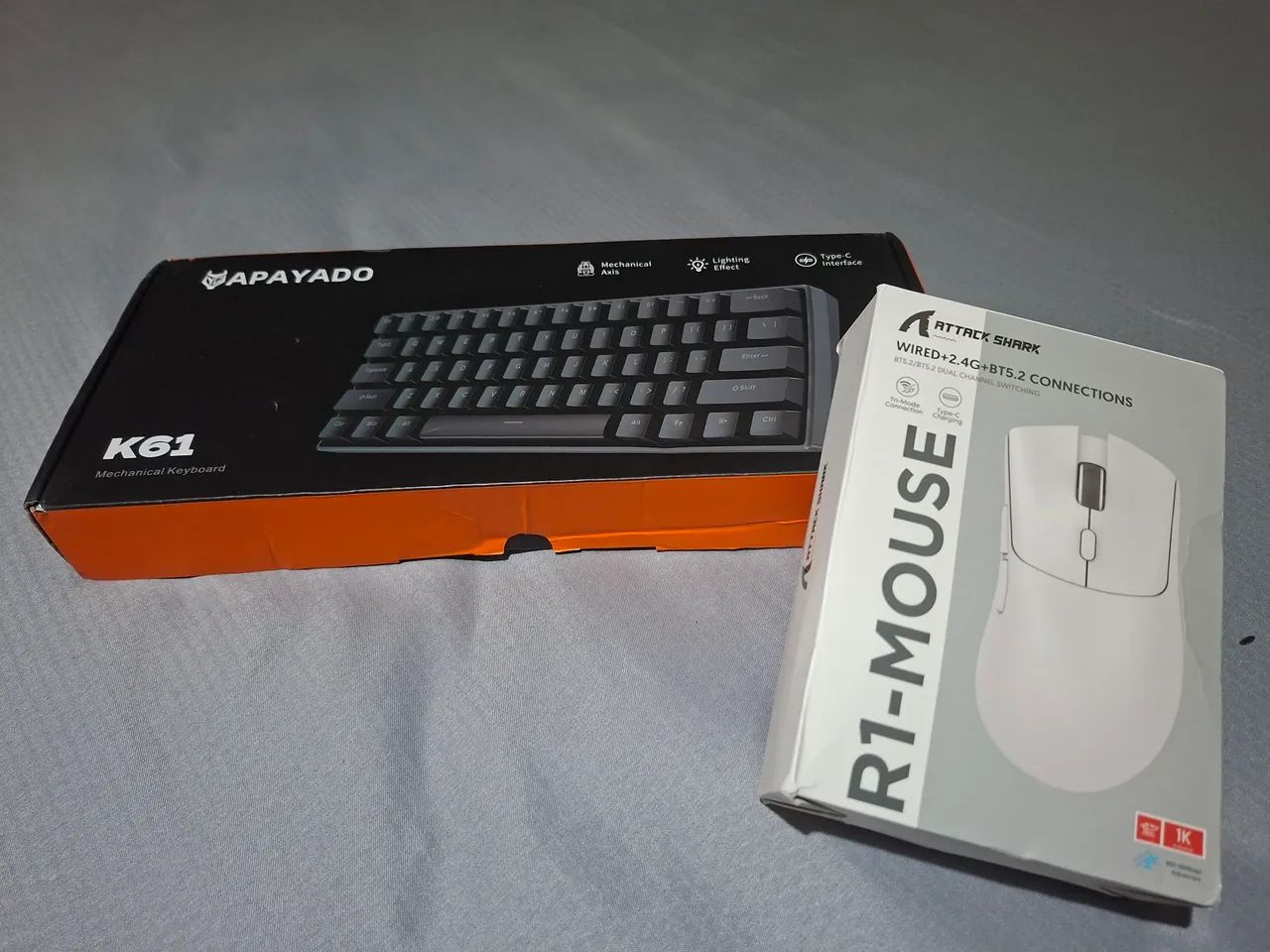 kit teclado e mouse GAMER