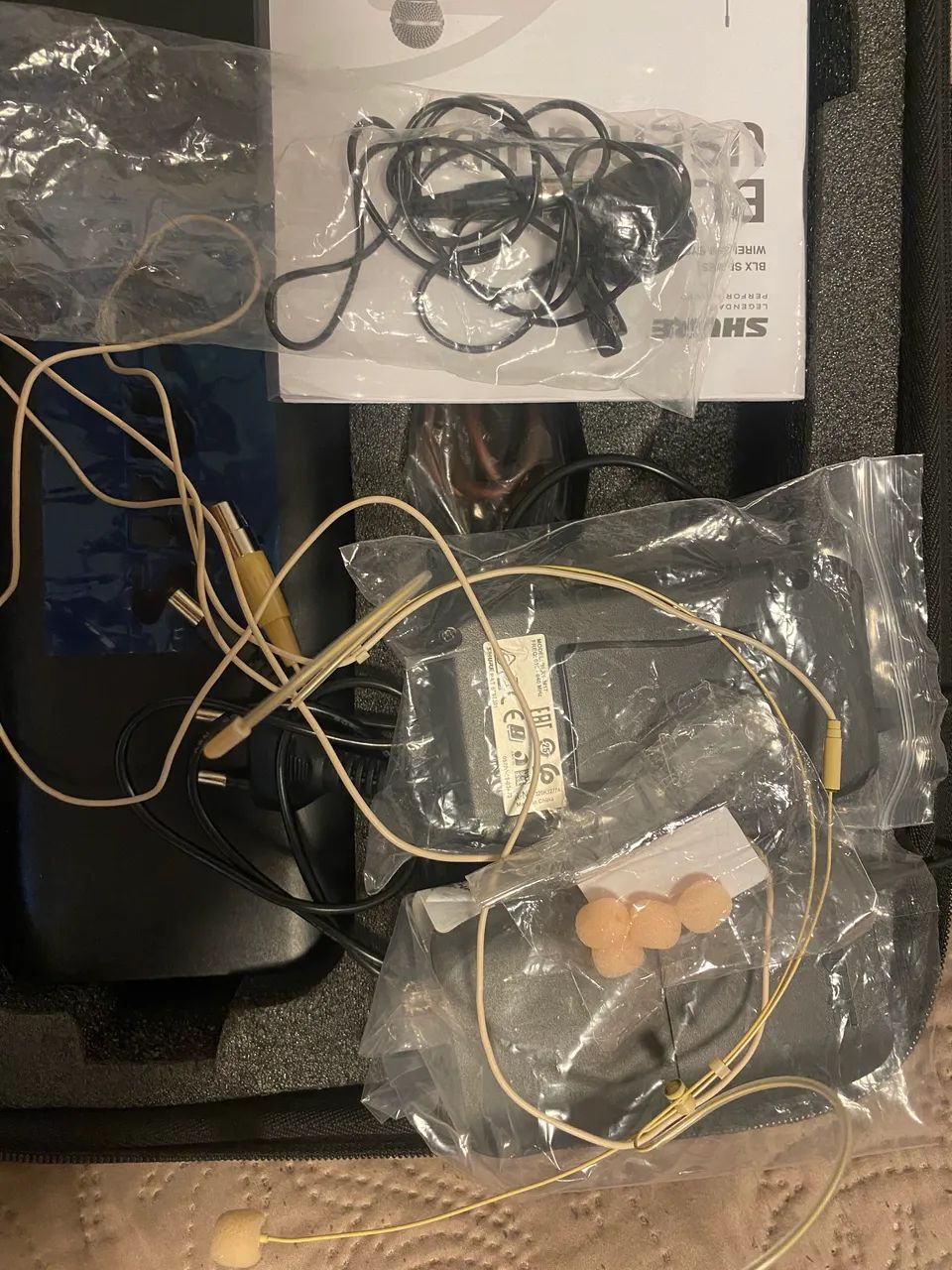 MICROFONE SHURE BLX188 HEADSET - Foto 5