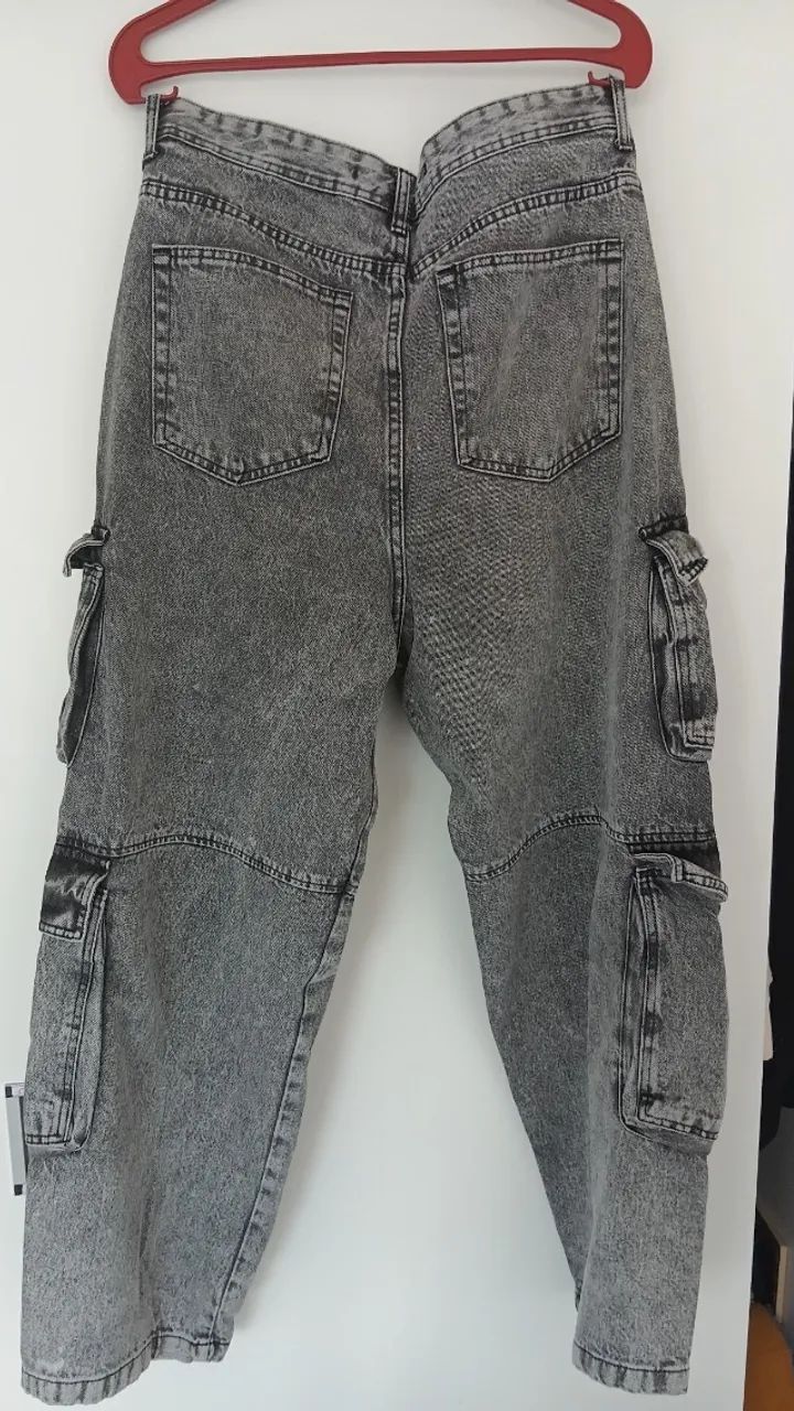 Calça jeans preta marca youcom
