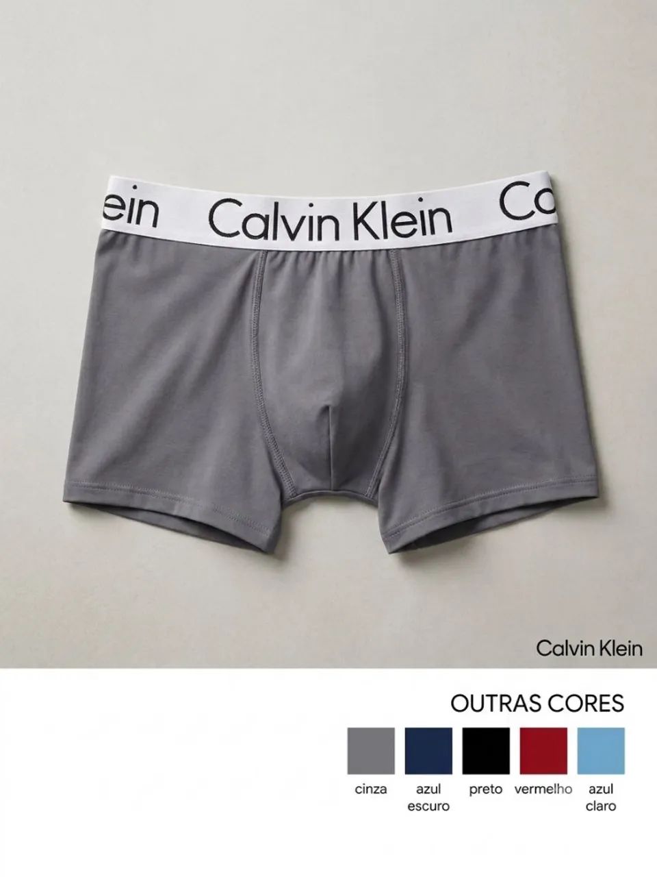 Cueca Boxer de Poliamida 