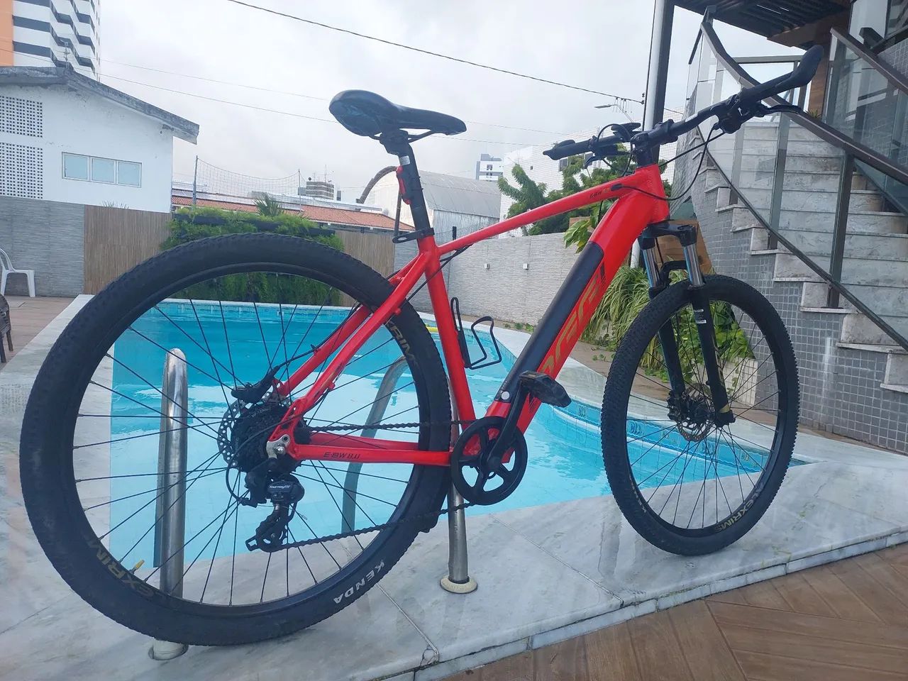 Bike oggi 8.0 elétrica híbrida super nova tenho nota fiscal manual copia de chaves. - Foto 2