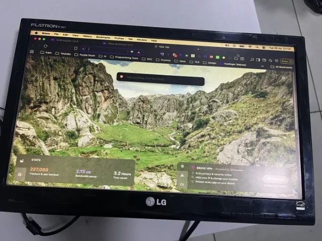 Monitor LG E1941S-PN 18,5" (sem base) - Foto 2