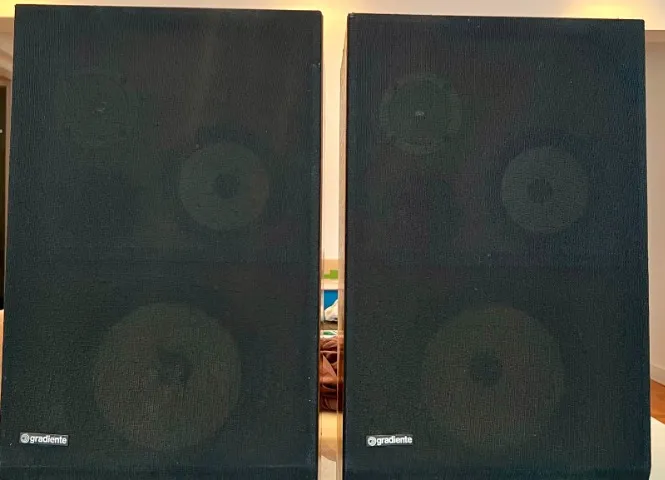 Caixas Acústicas Pioneer Sc3 - Marantz Receiver Kef Vintage Sansui