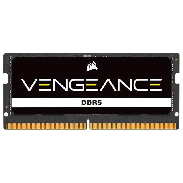 (OPEN BOX) Memória RAM para Notebook Corsair Vengeance, 16GB, 4800MHz, DDR5, CL40, Preto