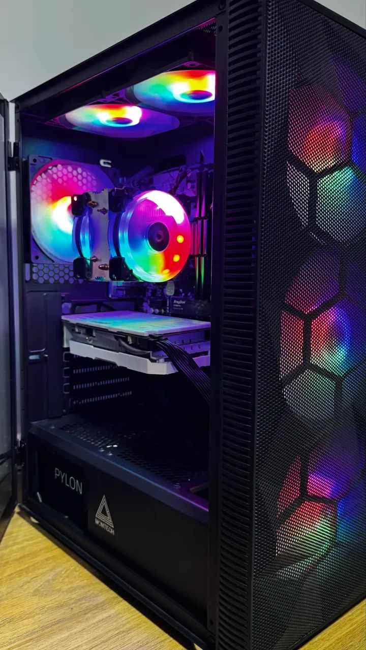 Pc Gamer RX 580, 16GB RAM com mouse e teclado  - Foto 2