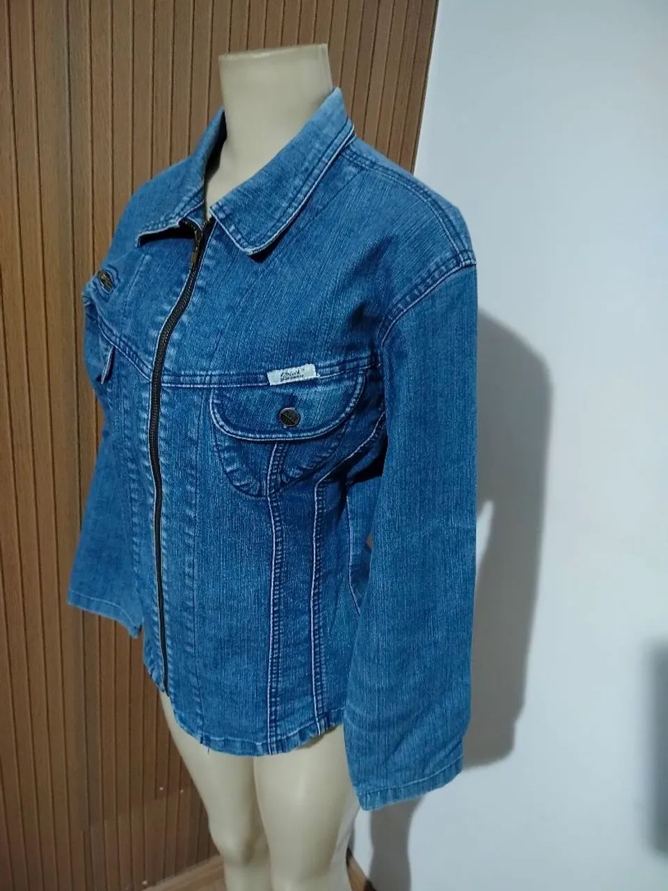 Jaqueta jeans feminina  - Foto 2