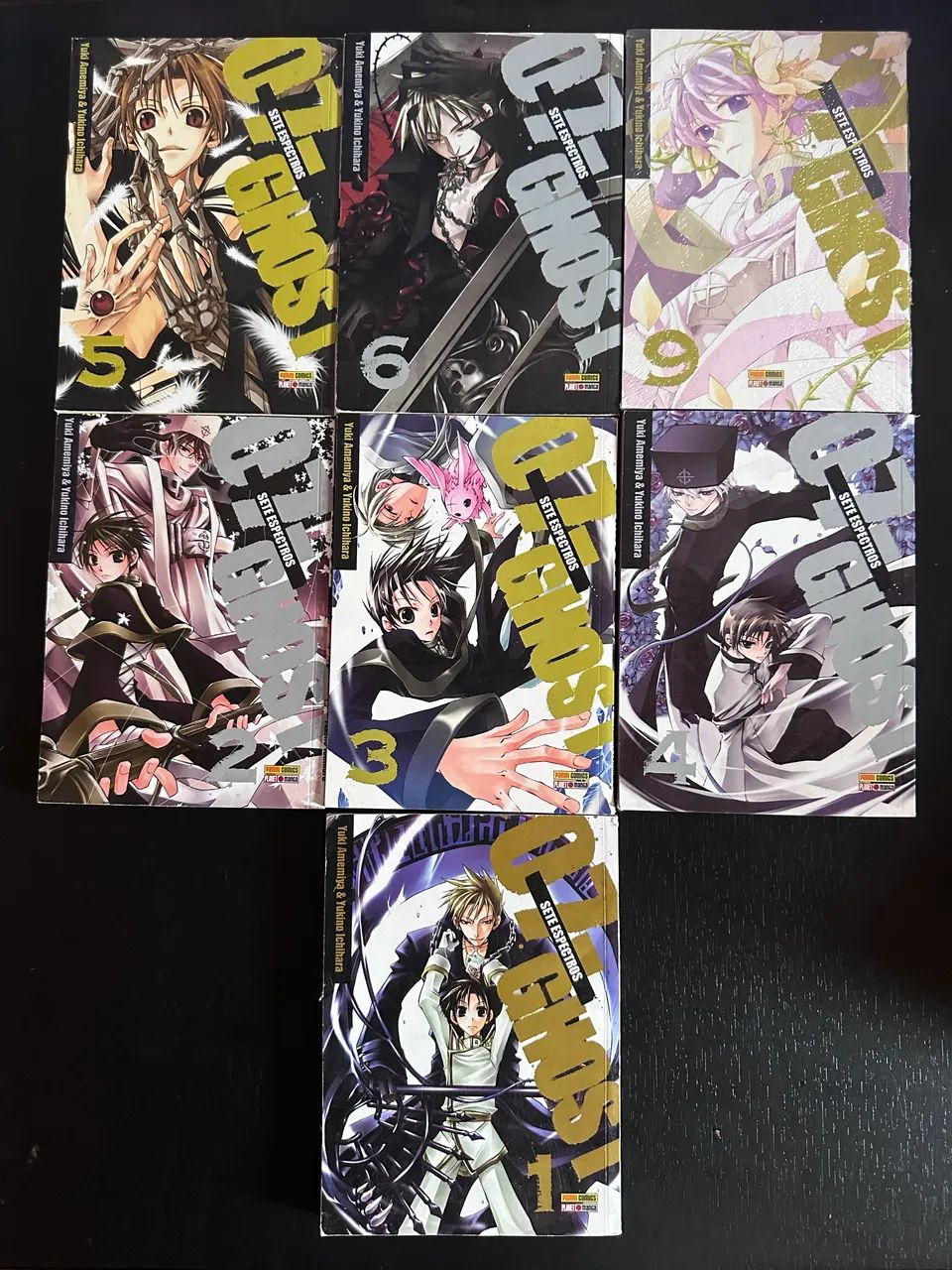 Mangá 07-Ghost 1 ao 6 e 9 - Foto 2