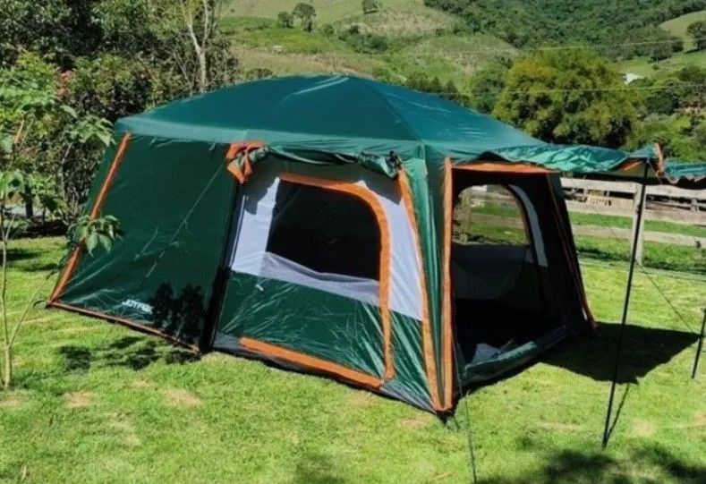 Barraca camping 12 lugares. Impermeável. 4000mm 