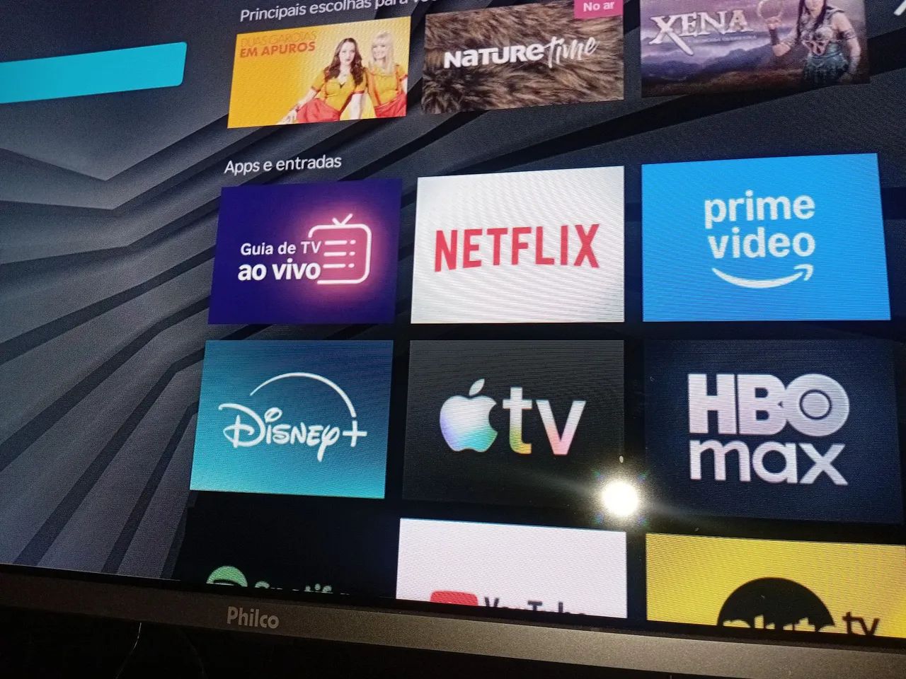 Smart TV semi nova, sem marcas de uso.32  - Foto 3