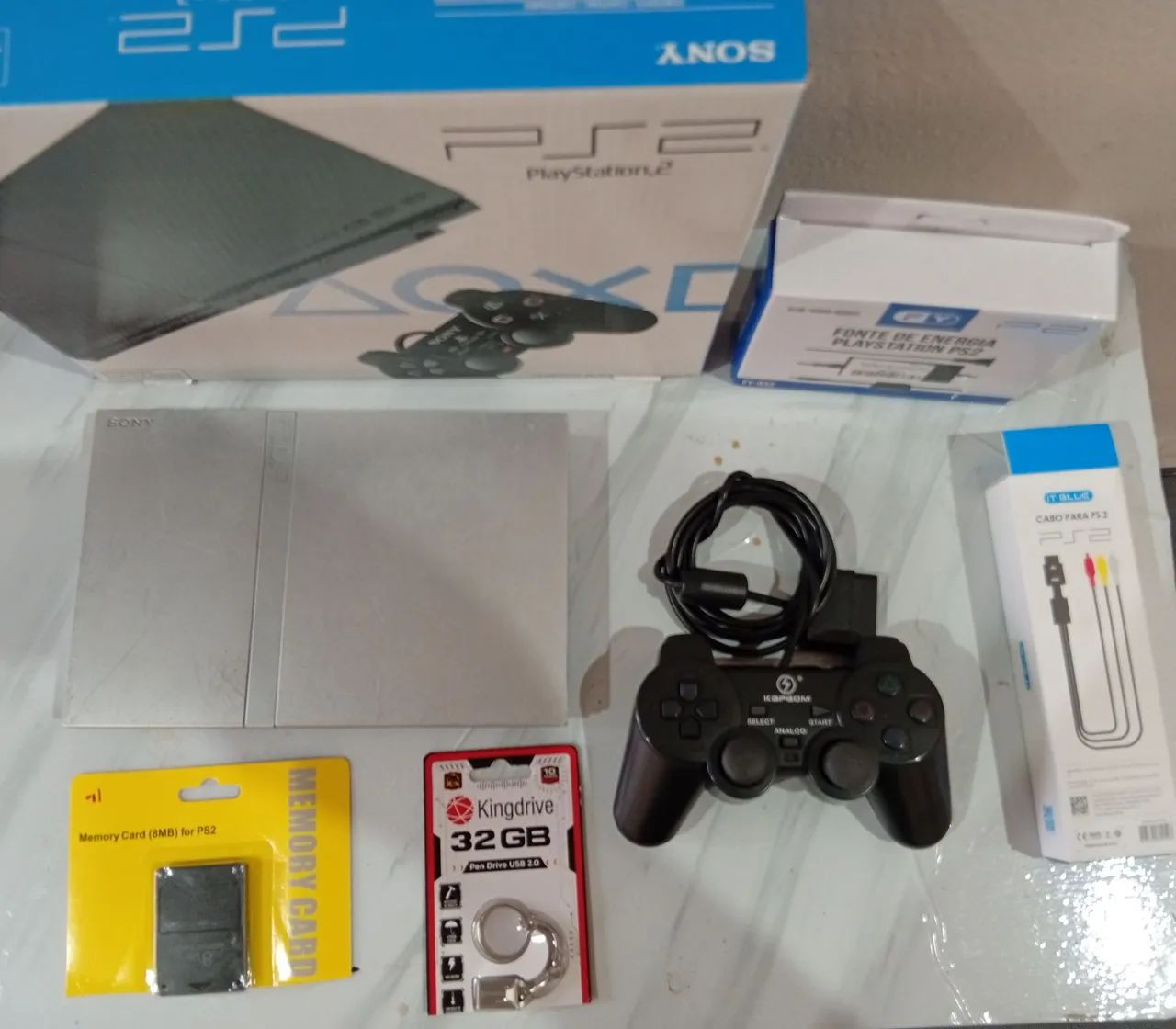 Playstation 2 completo com caixa  - Foto 2